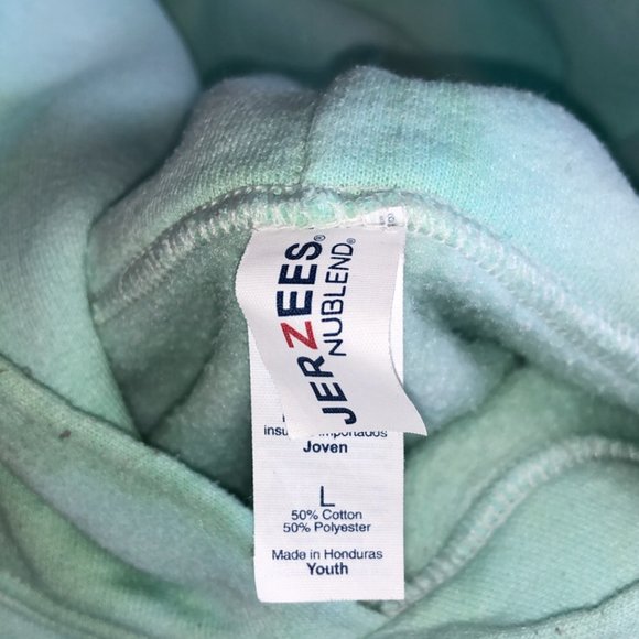 Tie Dyed Jerzees Sweatshirt - Picture 2 of 3